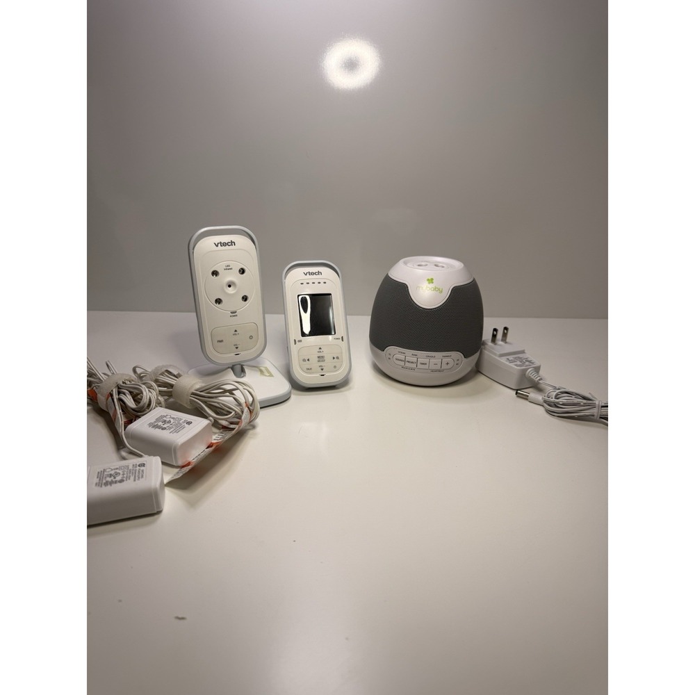VTech VM311 Baby Monitor +‎ MyBaby Sound Spa – Complete Bundle, Tested